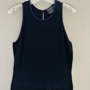 Carmen Marc Valvo beaded Tank
